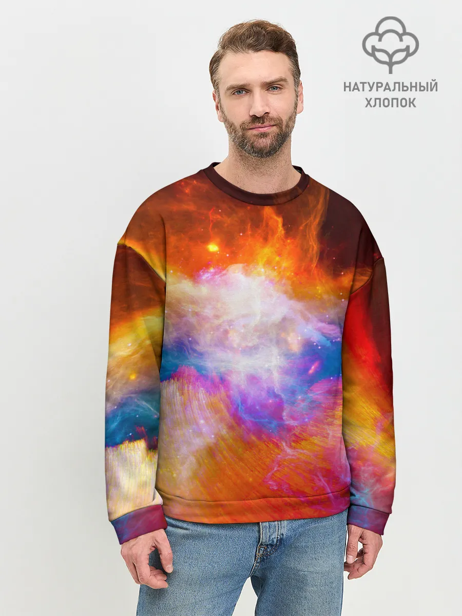 Мужской свитшот базовый / Space