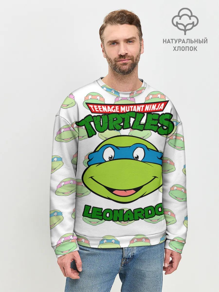 Мужской свитшот базовый / Черепашки-Ниндзя