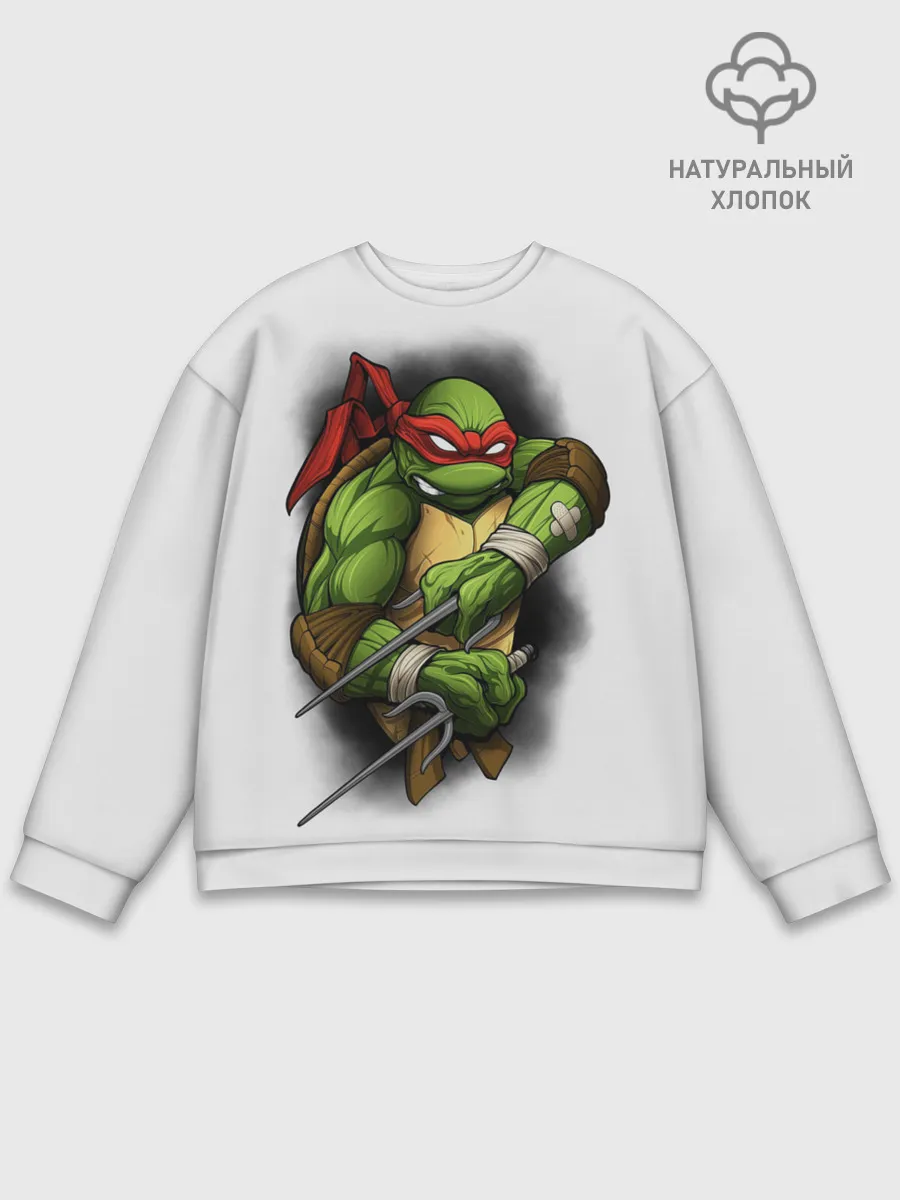 Мужской свитшот базовый / Черепашки-ниндзя