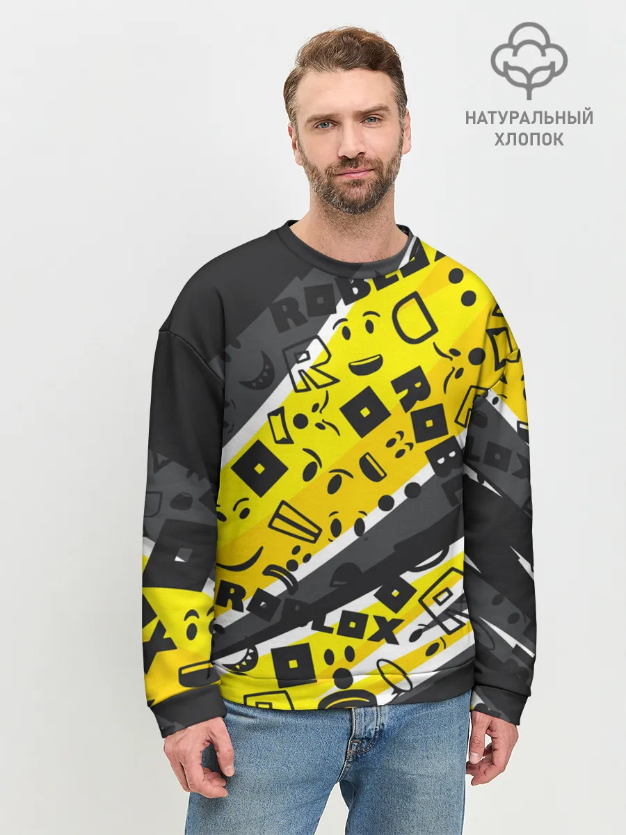 Мужской свитшот базовый / Roblox