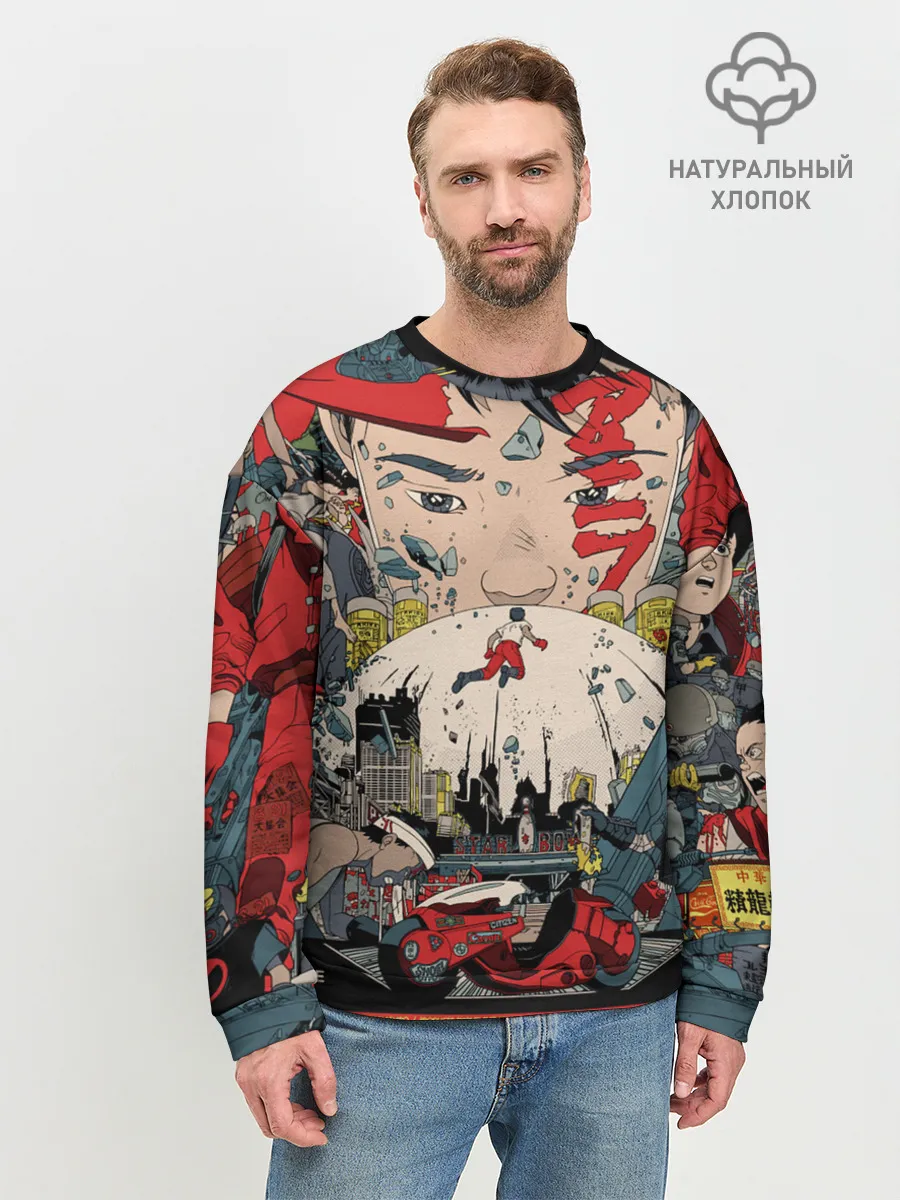 Мужской свитшот базовый / Аkira 1988 poster