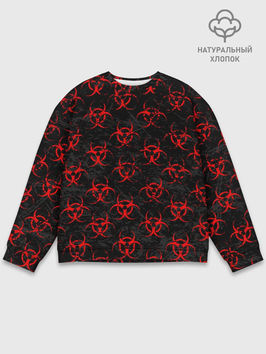 Мужской свитшот базовый / RED BIOHAZARD