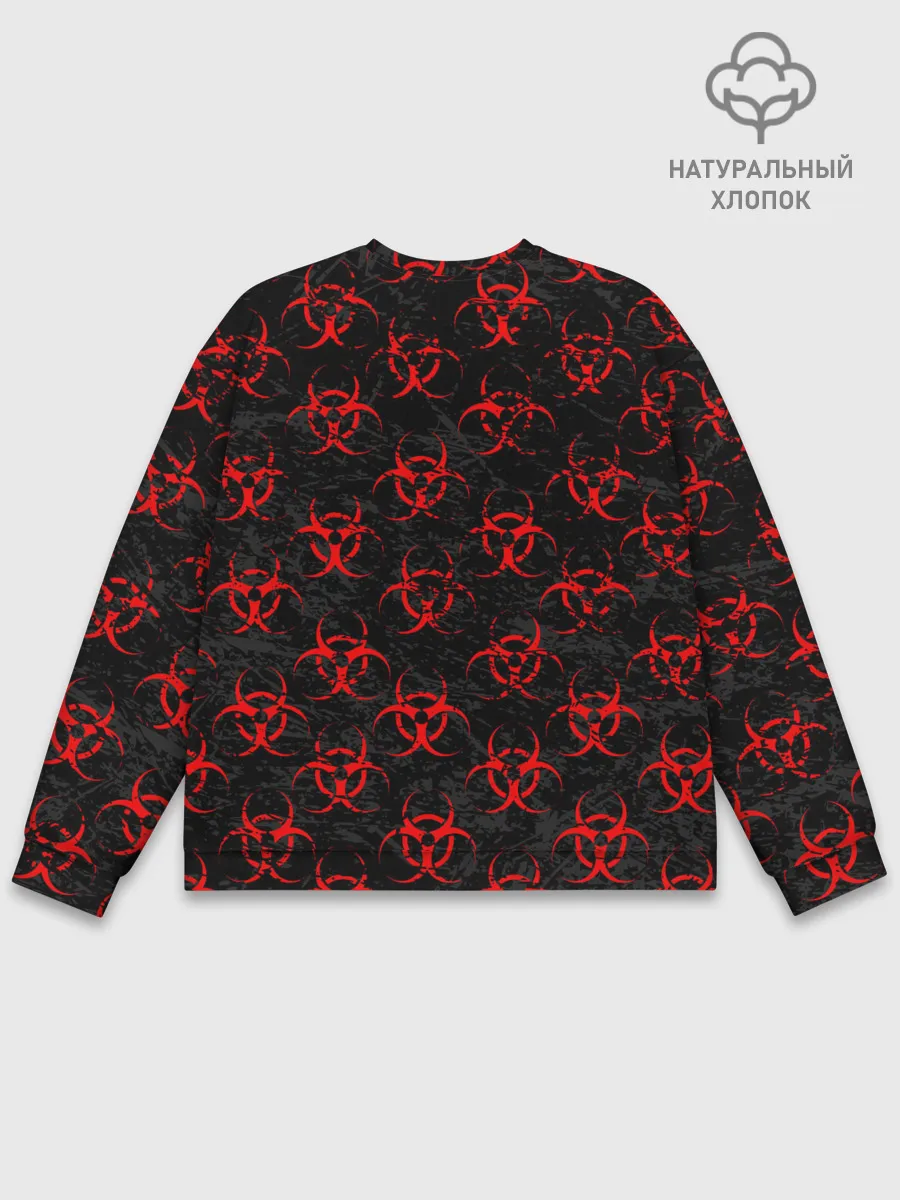 Мужской свитшот базовый / RED BIOHAZARD