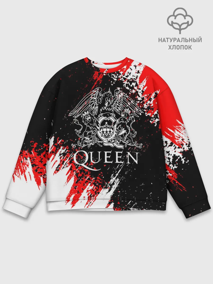 Мужской свитшот базовый / QUEEN.