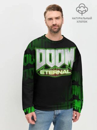 Мужской свитшот базовый / DOOM: ETERNAL.