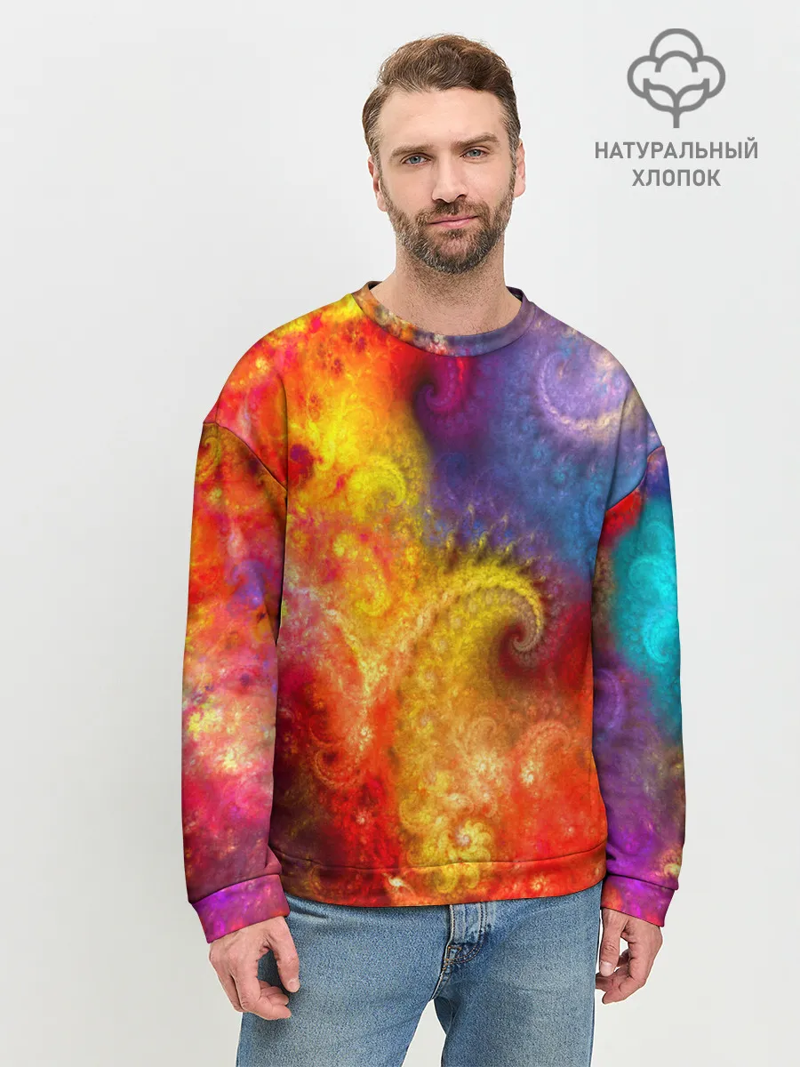 Мужской свитшот базовый / Absract