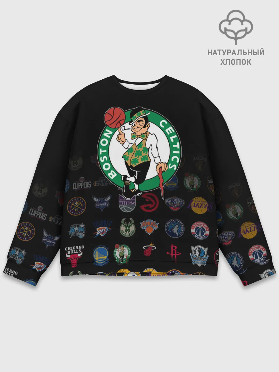 Мужской свитшот базовый / Boston Celtics