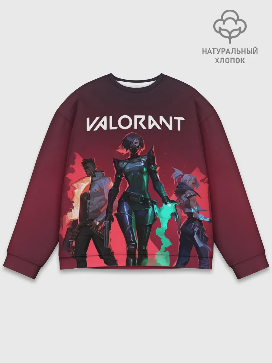 Мужской свитшот базовый / Valorant