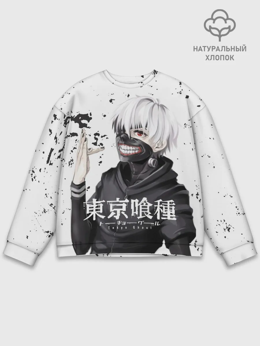 Мужской свитшот базовый / Токийский гуль