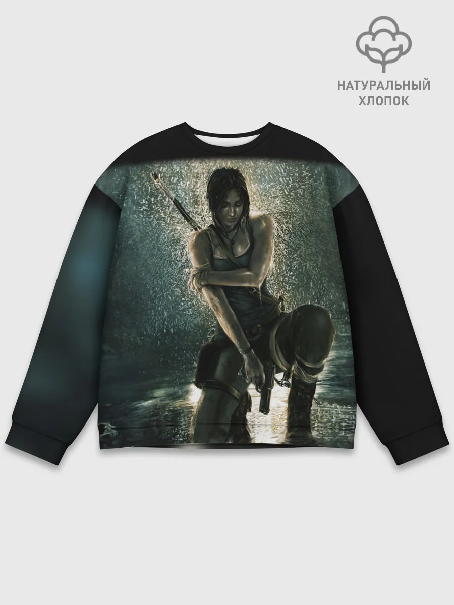 Мужской свитшот базовый / TOMB RAIDER