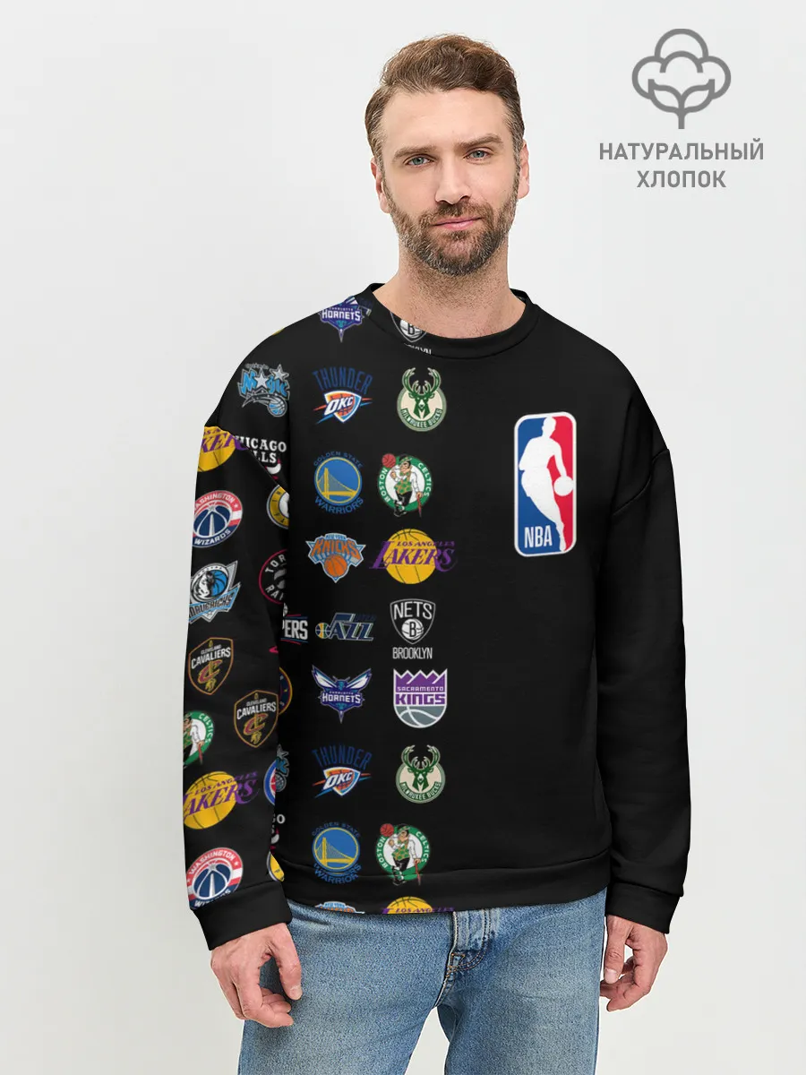 Мужской свитшот базовый / NBA
