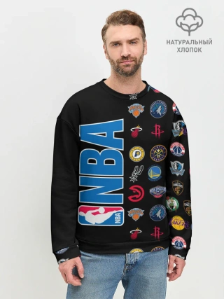 Мужской свитшот базовый / NBA