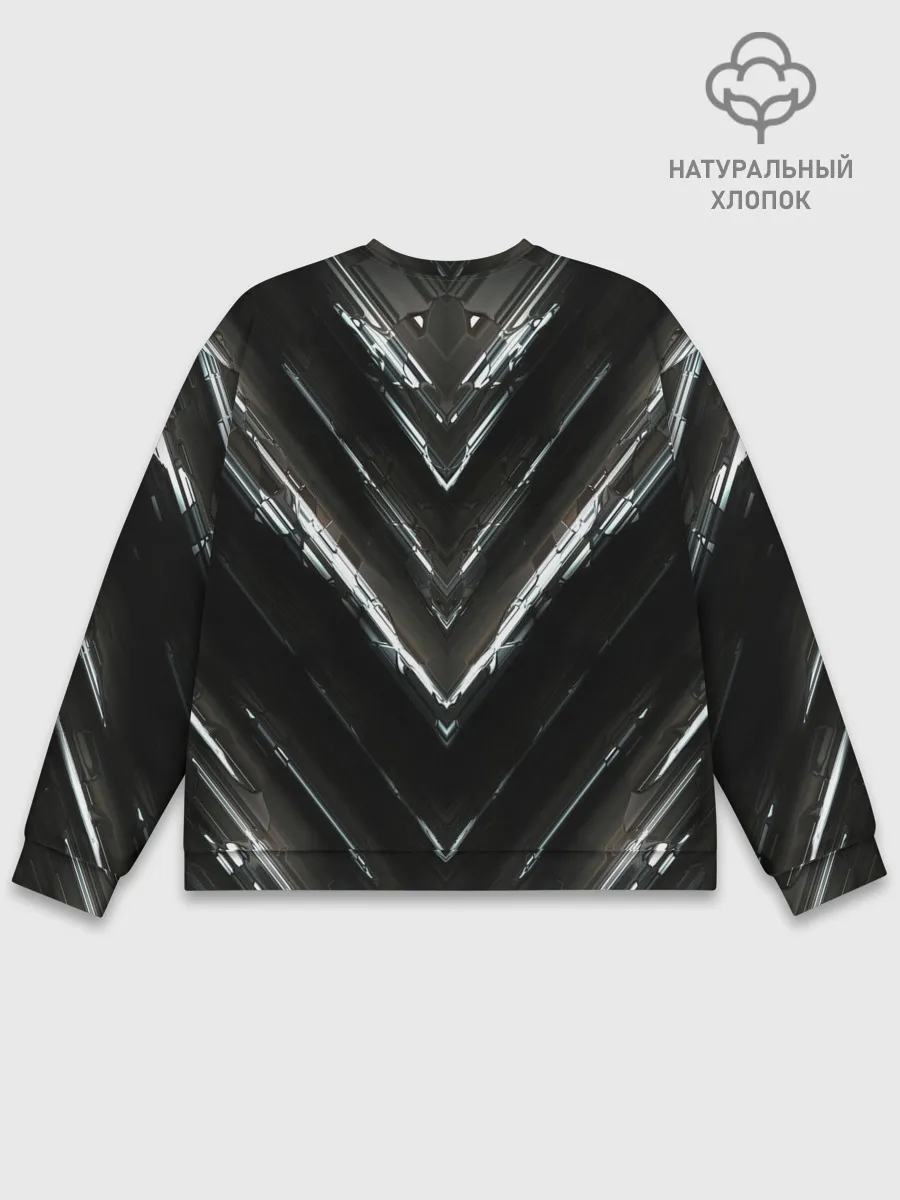 Мужской свитшот базовый / МЕТАЛЛИЧЕСКАЯ БРОНЯ