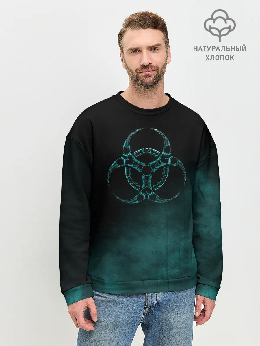 Мужской свитшот базовый / Biohazard