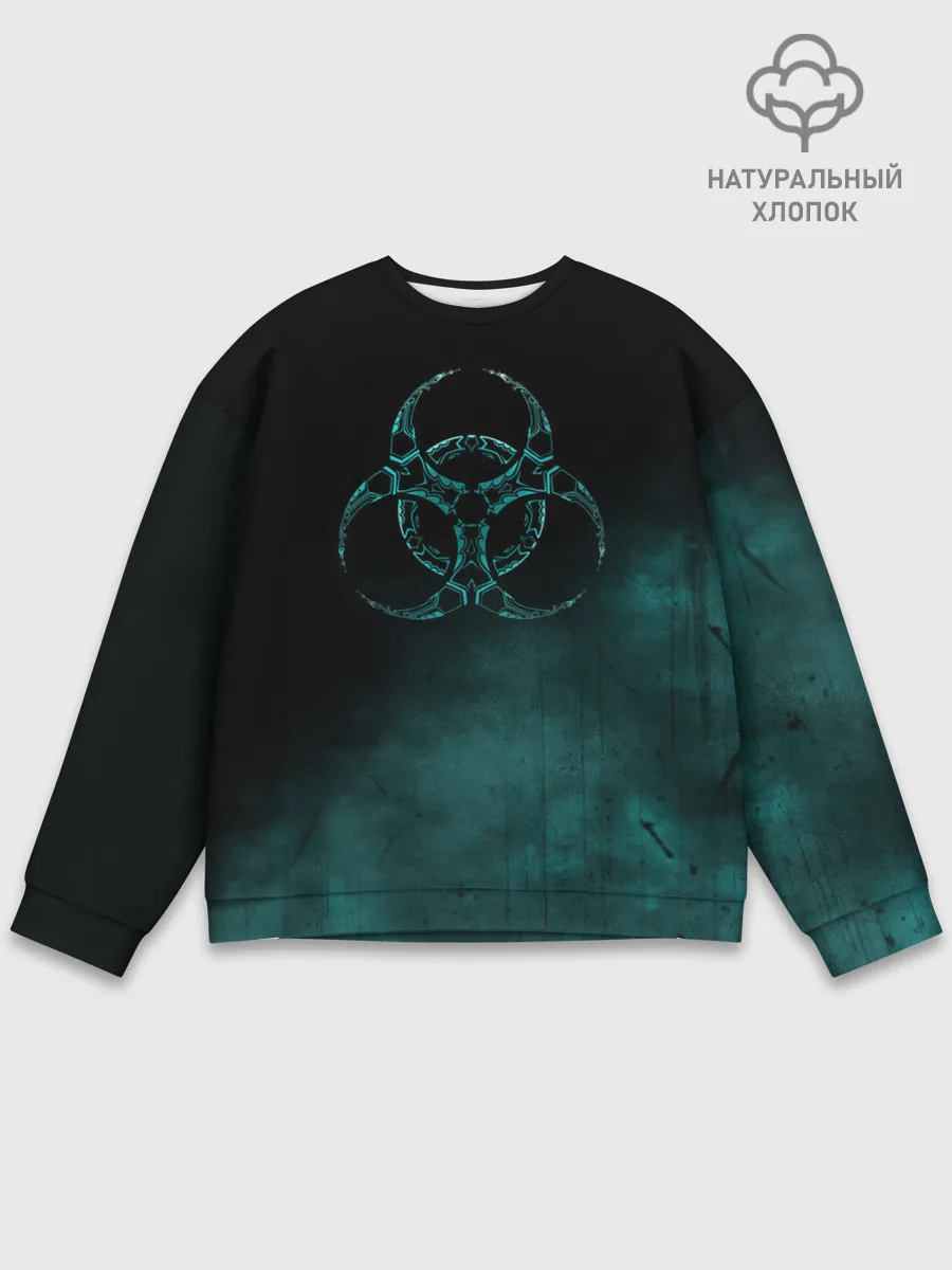 Мужской свитшот базовый / Biohazard
