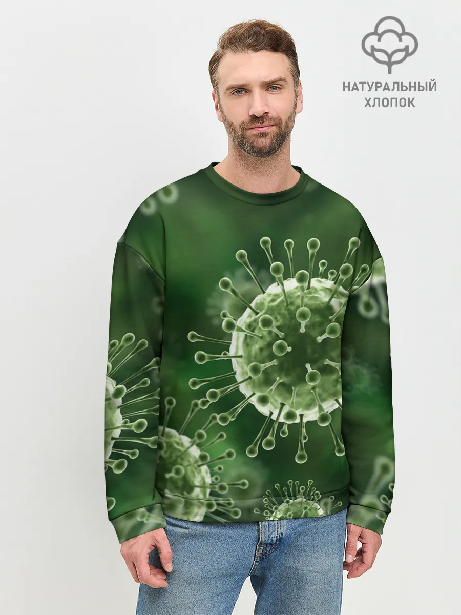 Мужской свитшот базовый / COVID-19