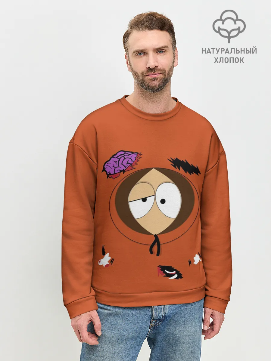 Мужской свитшот базовый / South Park. Dead Kenny