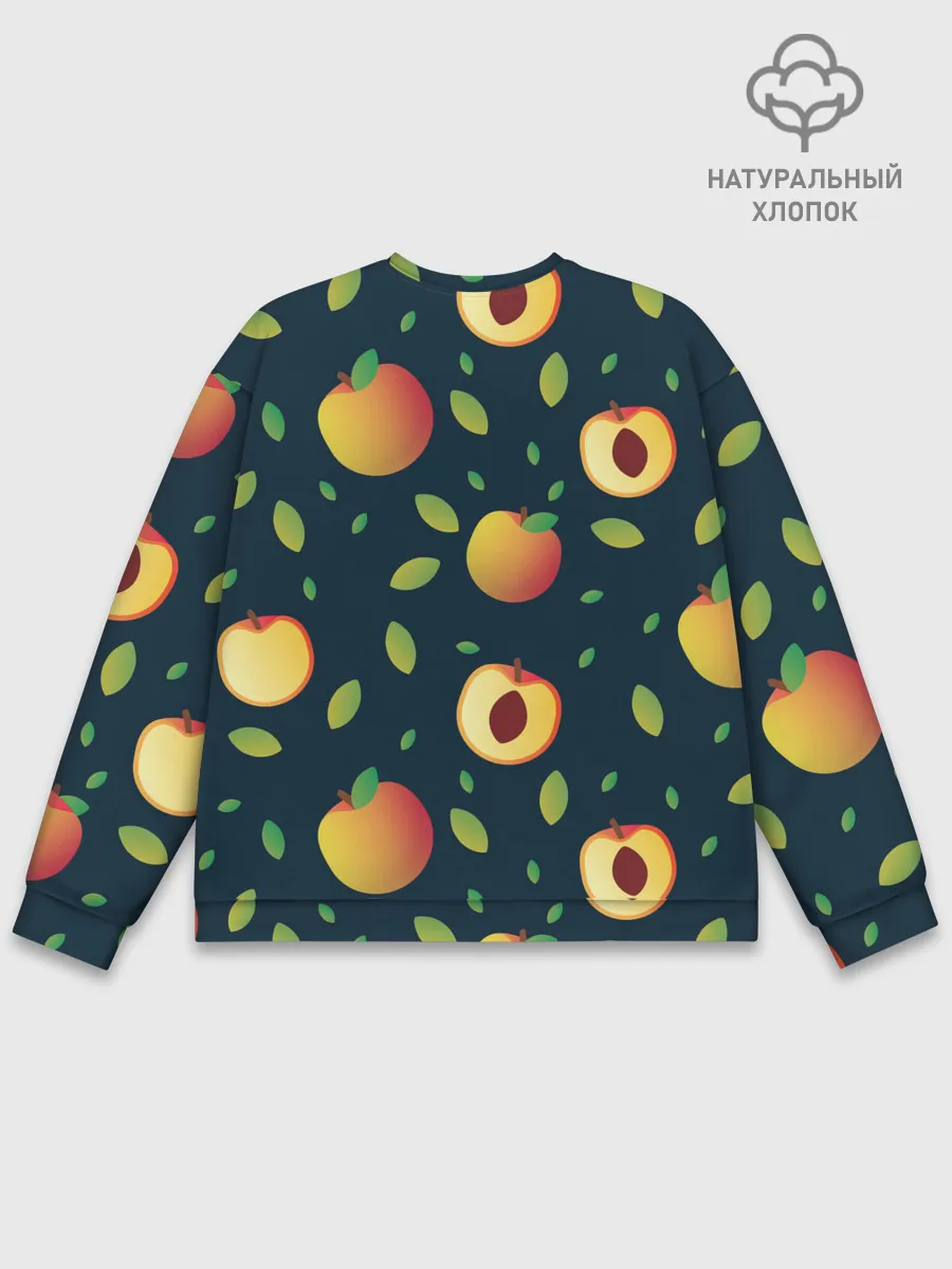 Мужской свитшот базовый / Фруктовый арт
