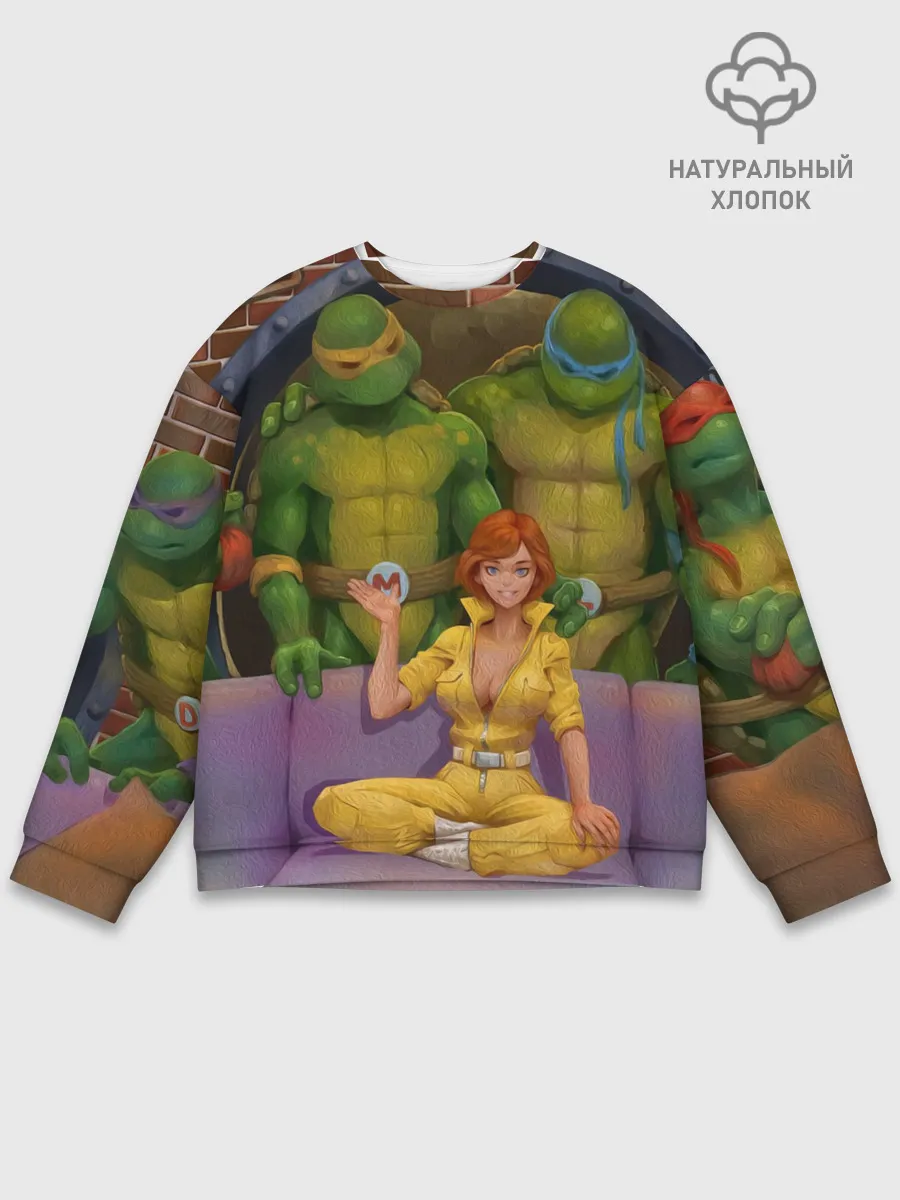 Мужской свитшот базовый / ЧЕРЕПАШКИХАБ