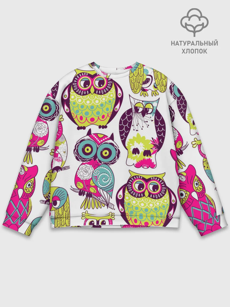 Мужской свитшот базовый / МУДРЫЕ СОВЫ | WISE OWLS