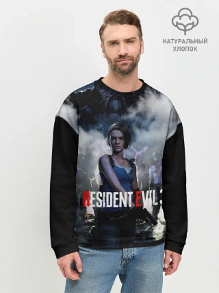 Мужской свитшот базовый / RESIDENT EVIL 3.