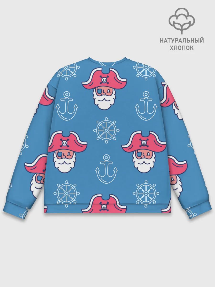 Мужской свитшот базовый / Пиратский арт