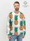 Мужской свитшот базовый / Ананасовый арт