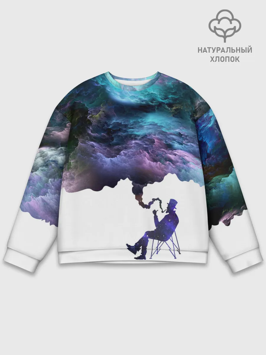 Мужской свитшот базовый / Smoky dreams