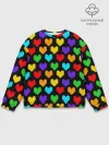 Мужской свитшот базовый / UNDERTALE HEART