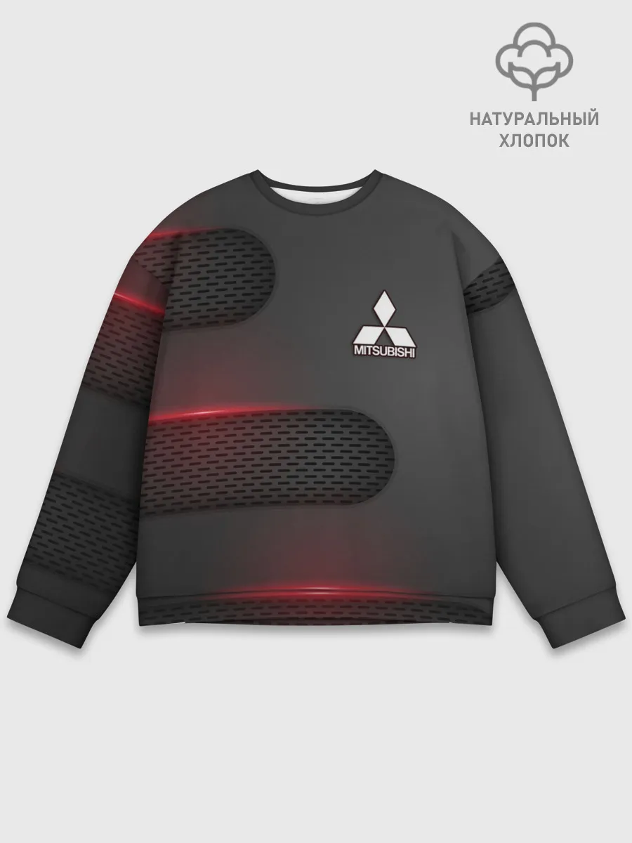 Мужской свитшот базовый / Mitsubishi