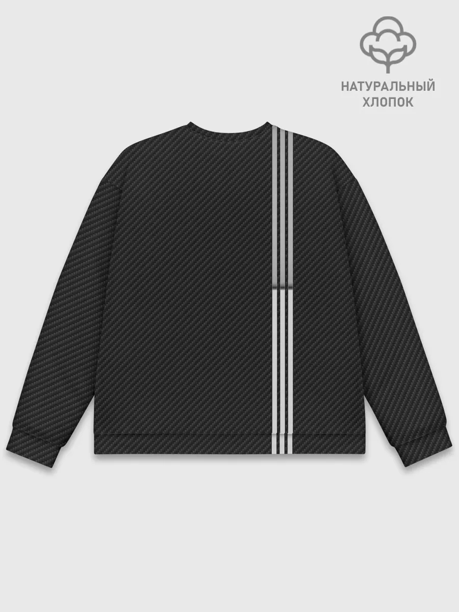 Мужской свитшот базовый / Mercedes Carbon