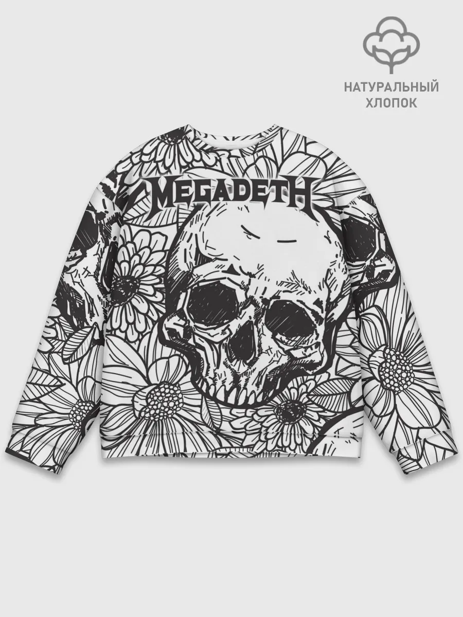 Мужской свитшот базовый / Megadeth