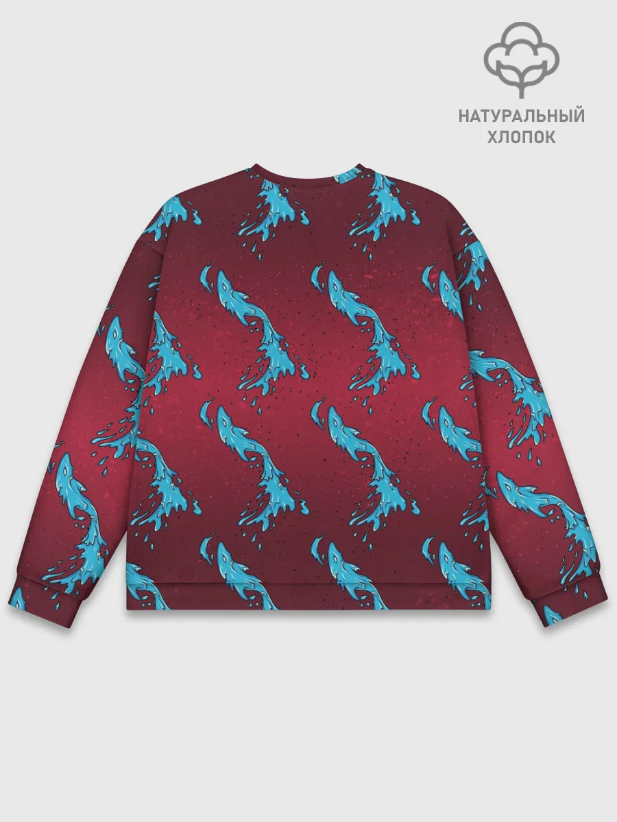 Мужской свитшот базовый / ДУХ ВОДЫ