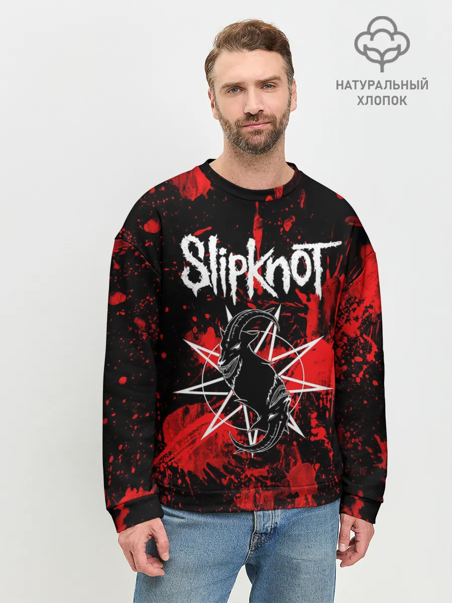Мужской свитшот базовый / Slipknot