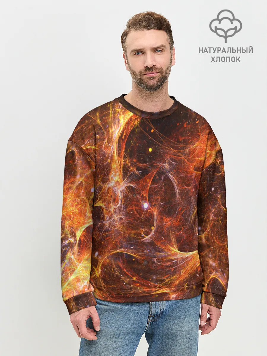 Мужской свитшот базовый / КОСМОС