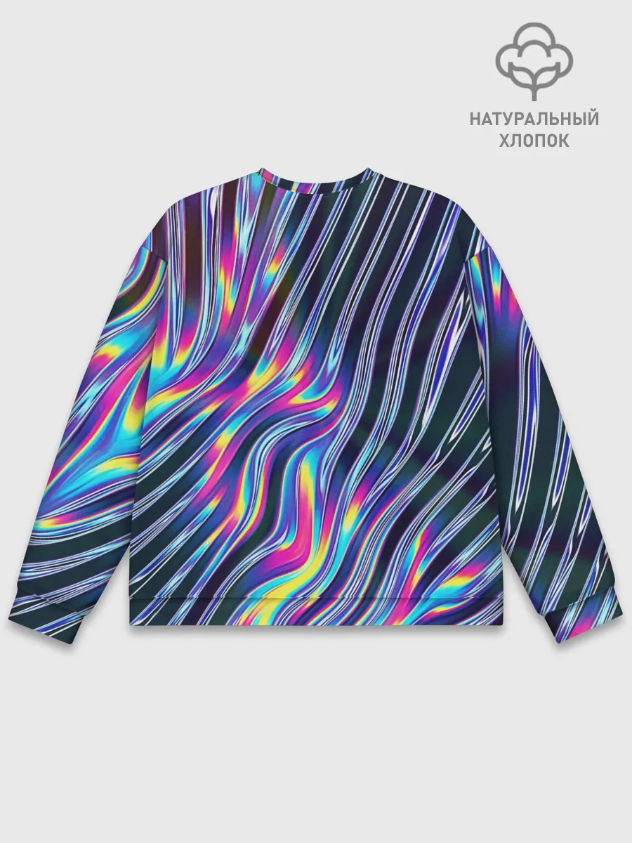 Мужской свитшот базовый / DIGITAL ABSTRACT