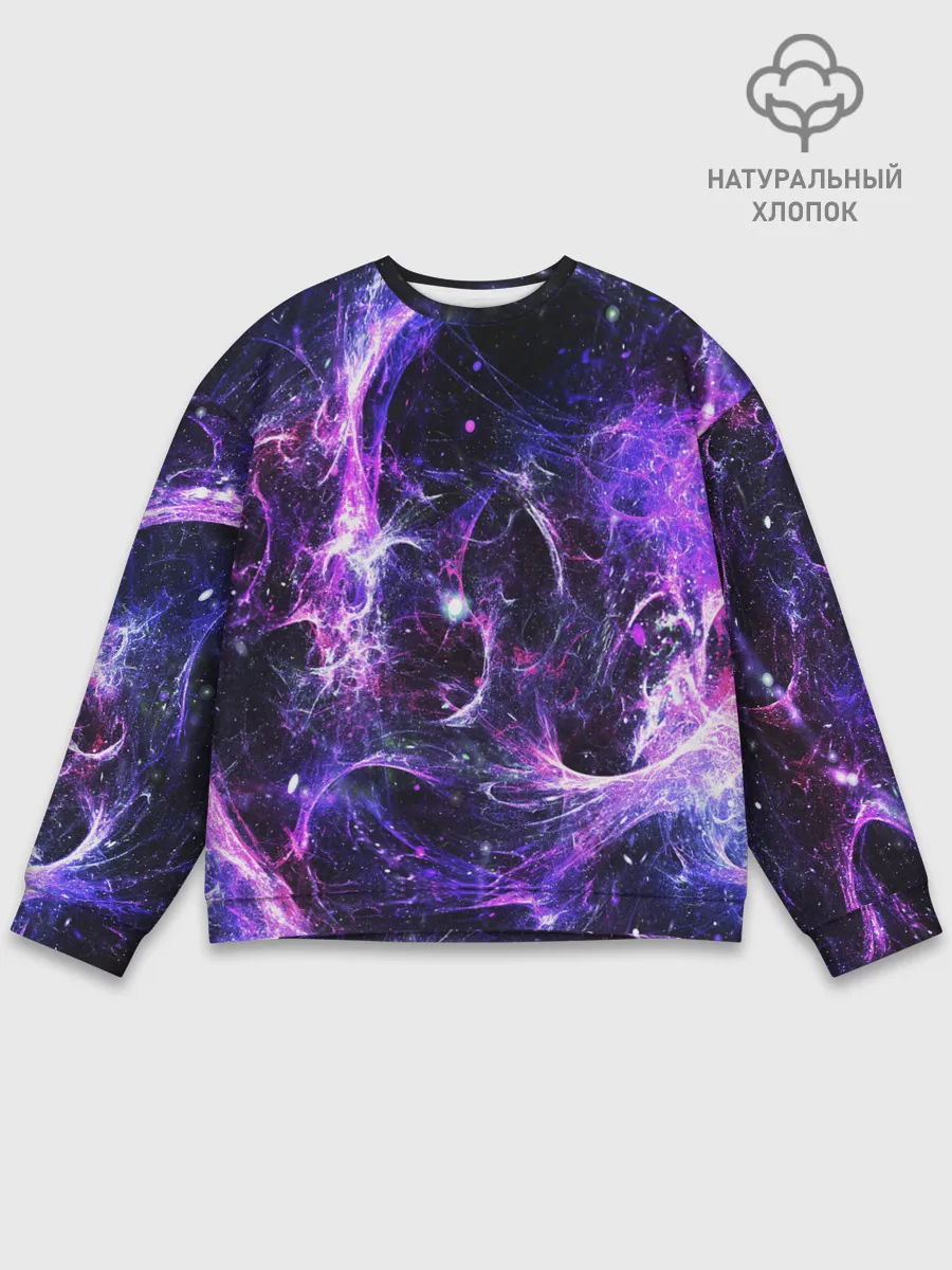 Мужской свитшот базовый / SPACE STARS | КОСМОС ЗВЁЗДЫ