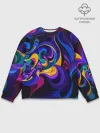 Мужской свитшот базовый / ABSTRACT COLOR