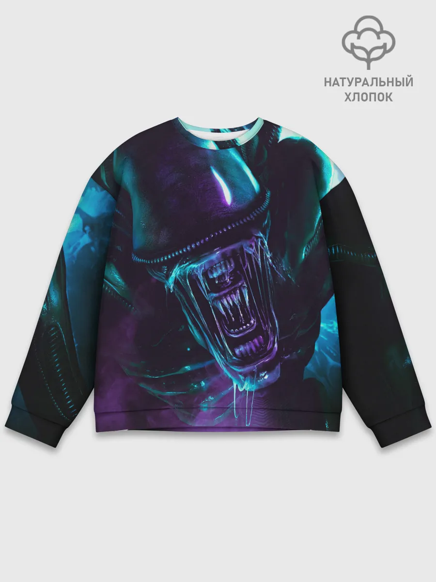 Мужской свитшот базовый / ЧУЖОЙ