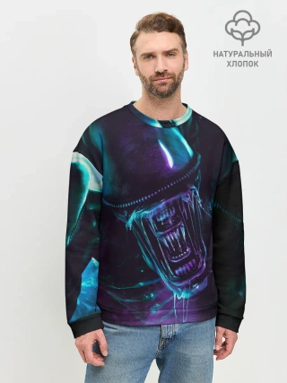 Мужской свитшот базовый / ЧУЖОЙ