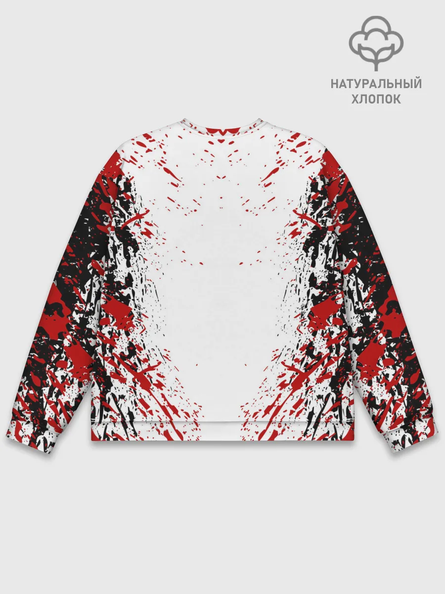 Мужской свитшот базовый / БЕРСЕРК ЧЁРНАЯ МАСКА / BERSERK BLACK MASK