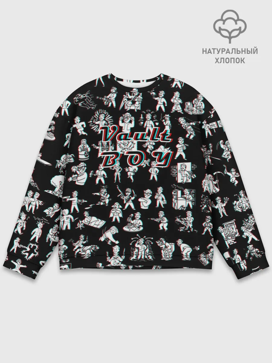 Мужской свитшот базовый / Vault Boy