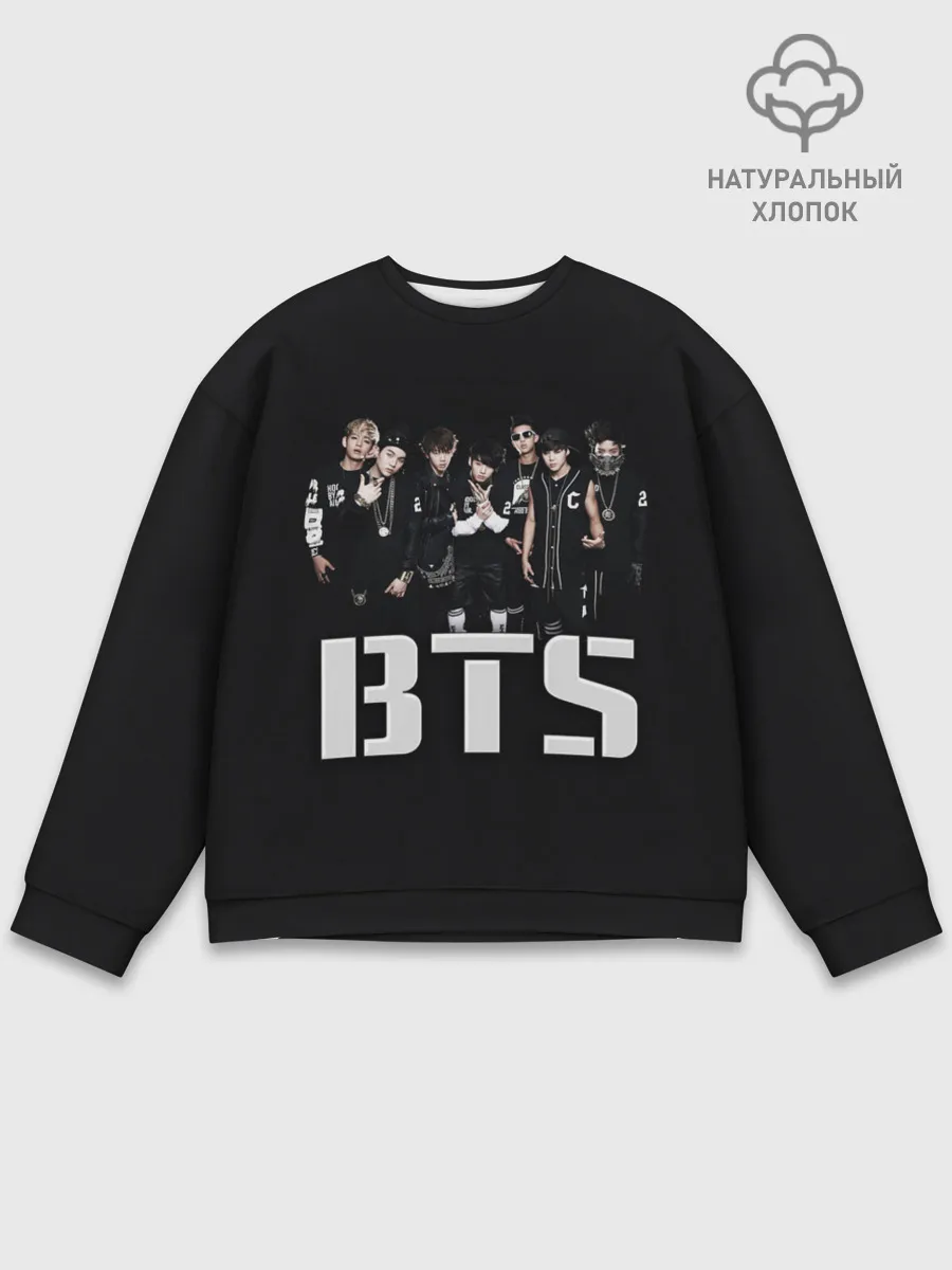 Мужской свитшот базовый / BTS