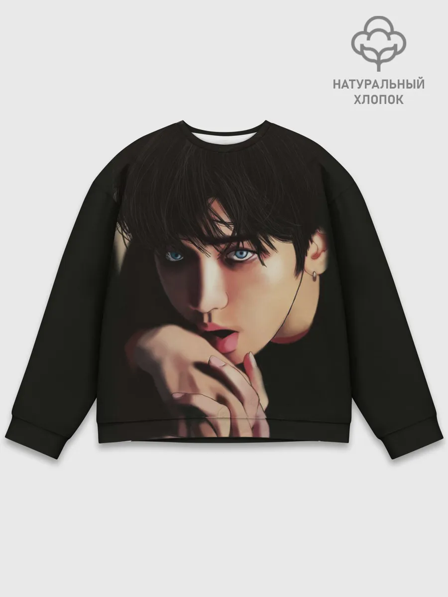 Мужской свитшот базовый / BTS