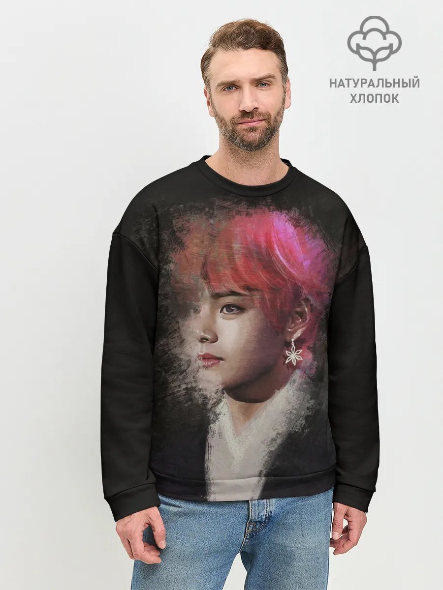 Мужской свитшот базовый / BTS