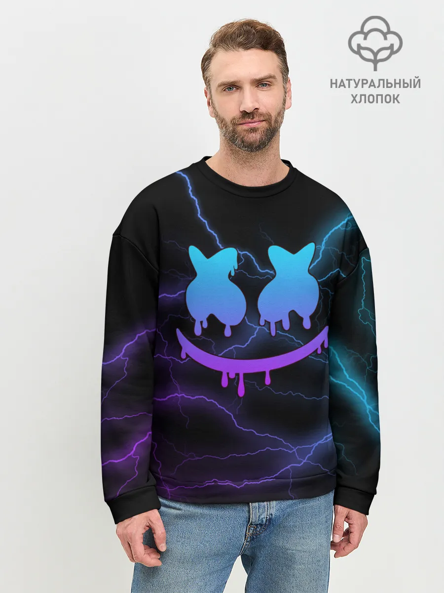 Мужской свитшот базовый / Marshmello