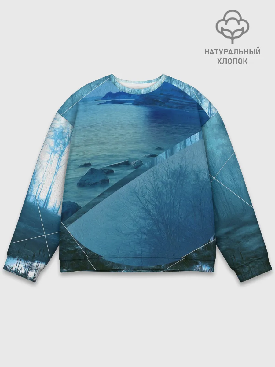 Мужской свитшот базовый / ОЗЕРО