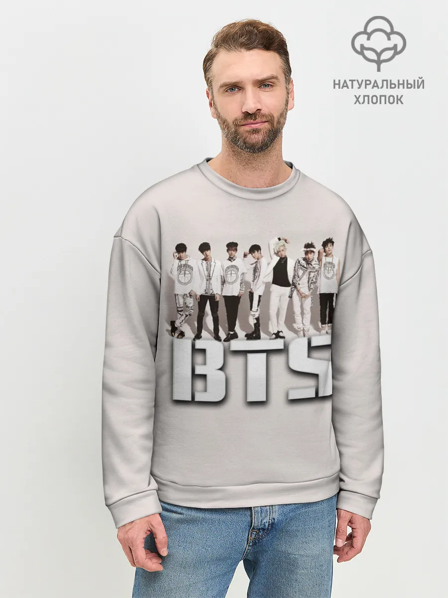 Мужской свитшот базовый / BTS