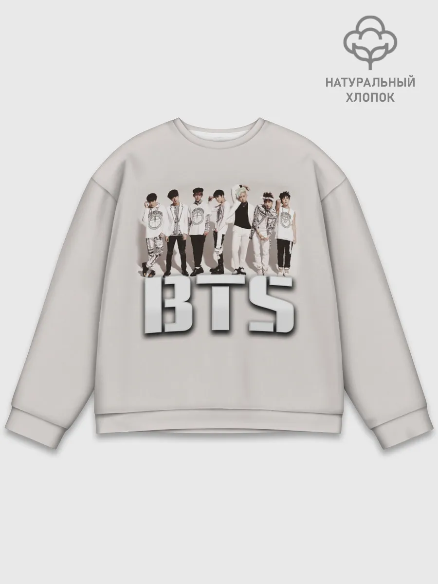Мужской свитшот базовый / BTS