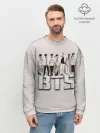 Мужской свитшот базовый / BTS